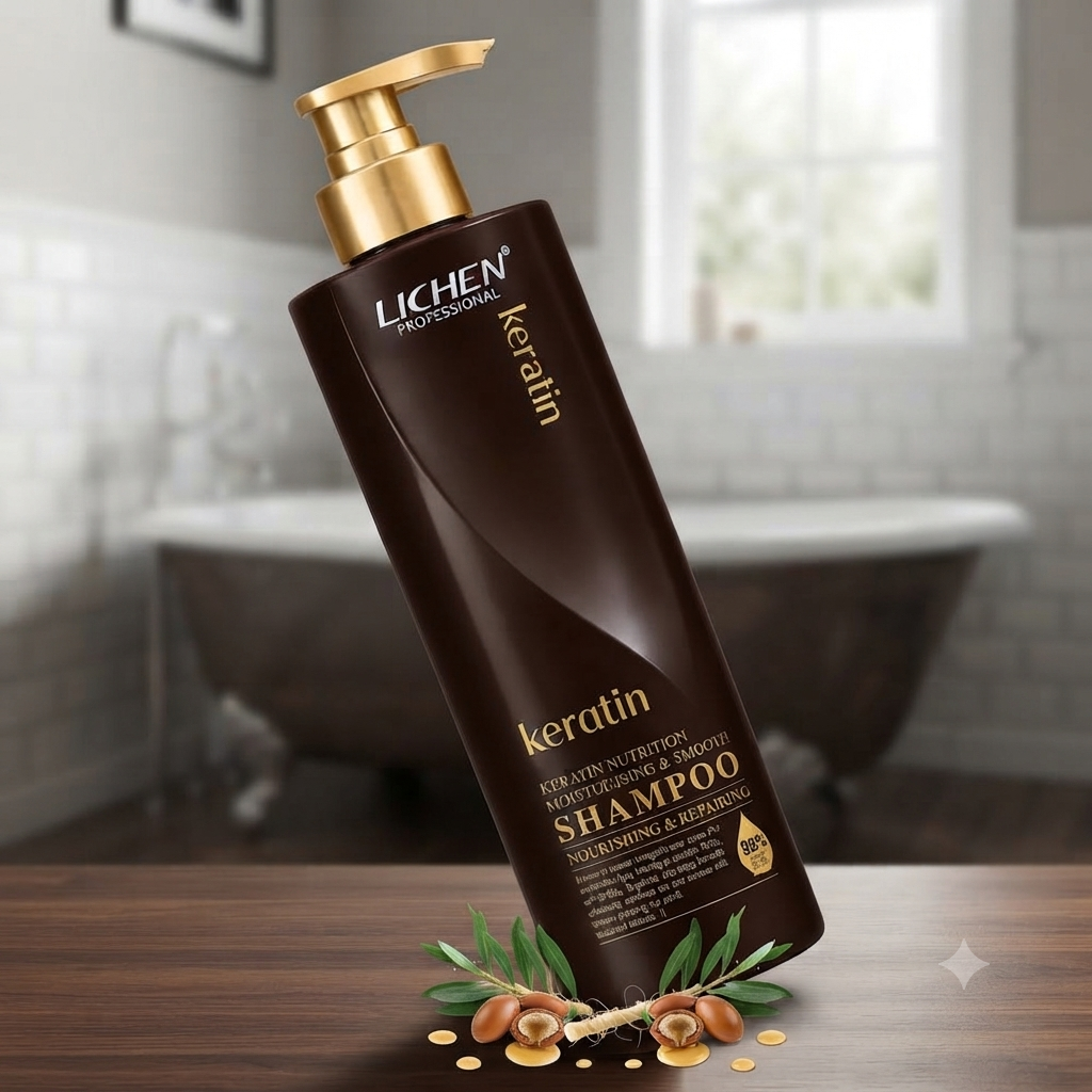 Lichen Keratin Moisturising & Smooth Nourishing & ( Repairing) Shampoo