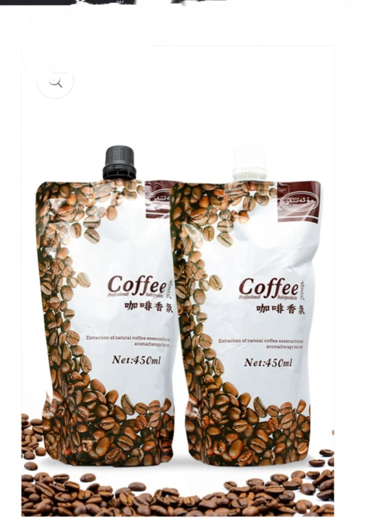 "Dark Brown Coffee Hair Color Cream | 450ml + 450ml