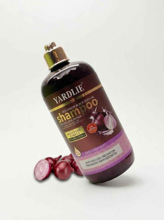 Yardlie Red Onion Black Seed Oil Shampoo – Anti Hair Loss & Anti Dandruff 500.g
