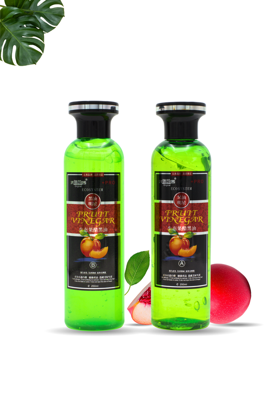 Fruit Vinegar Hair Color Gel | Natural Black | 500 ml