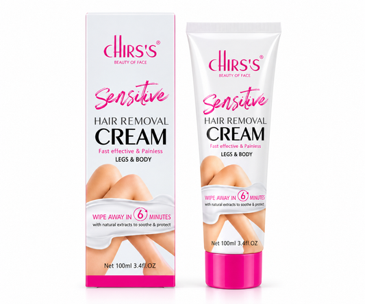 CHIRS'S Sensitive Hair Removal Cream for Legs & Body – 100ml