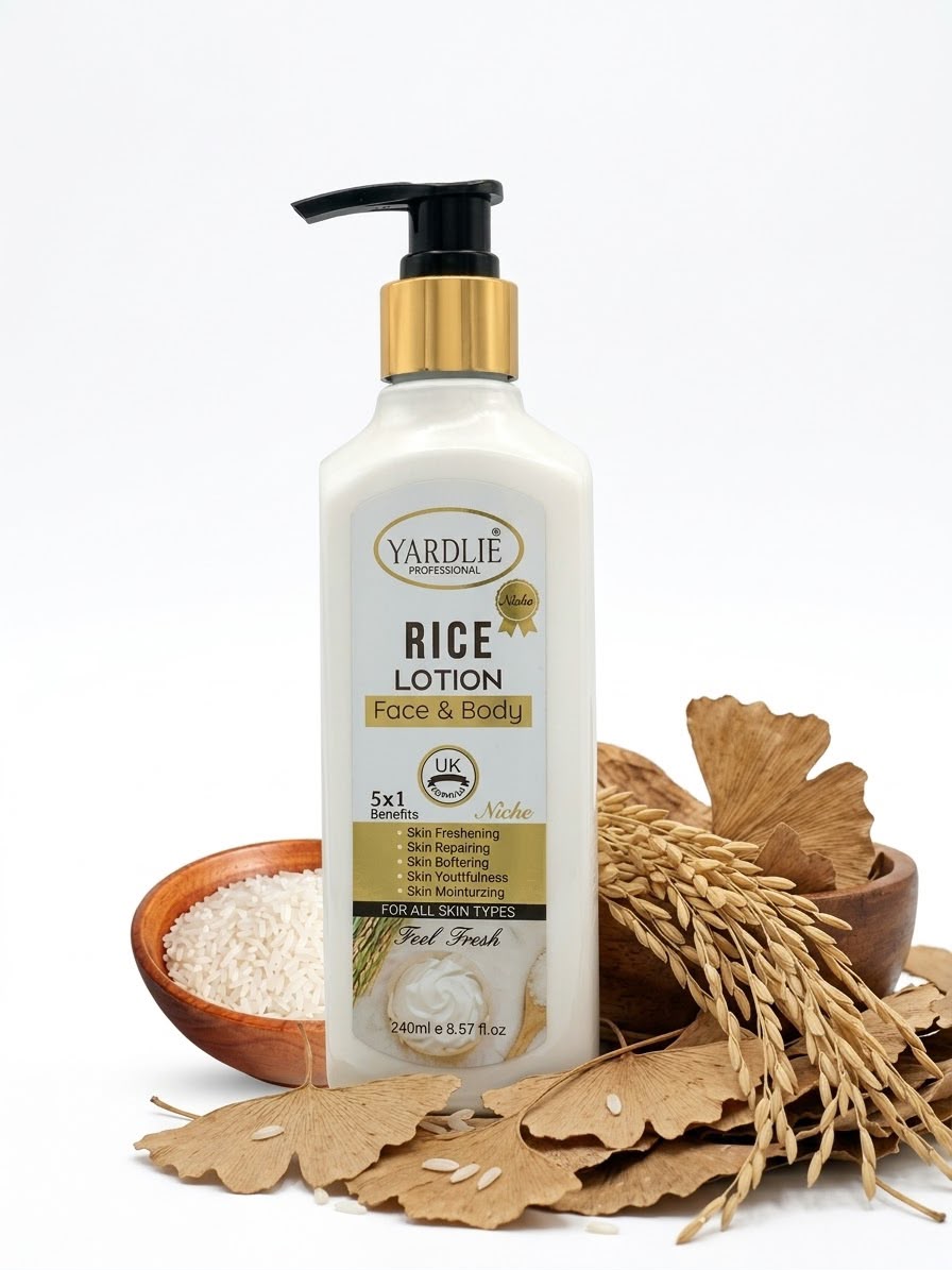 Yardlie Rice Face & Body Lotion (240ml)
