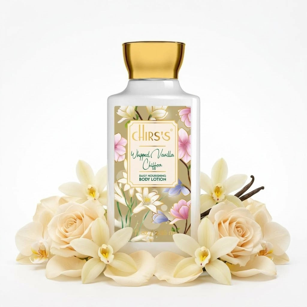 Chirs's Whipped Vanilla Chiffon Daily Nourishing Body Lotion
