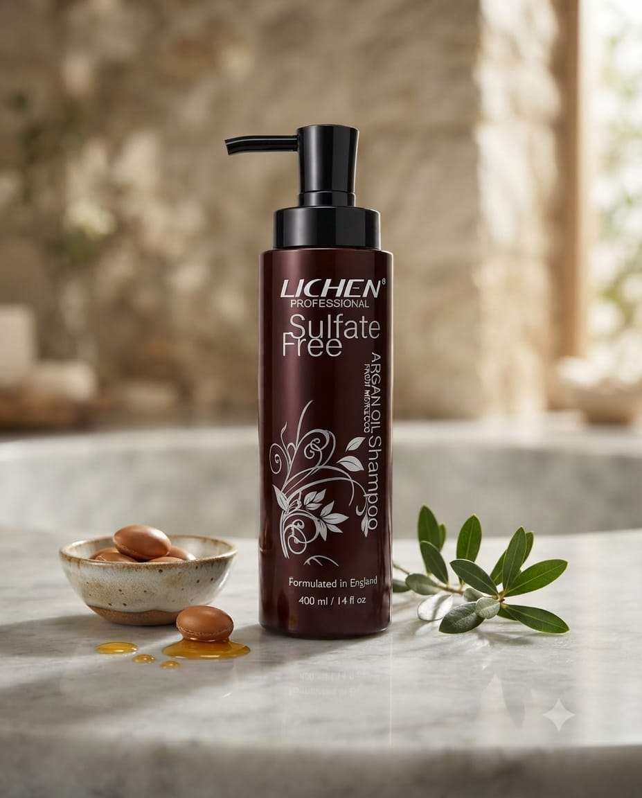 Lichen professional Sulphate Free Argan Oil ( Shampoo) 400 ml