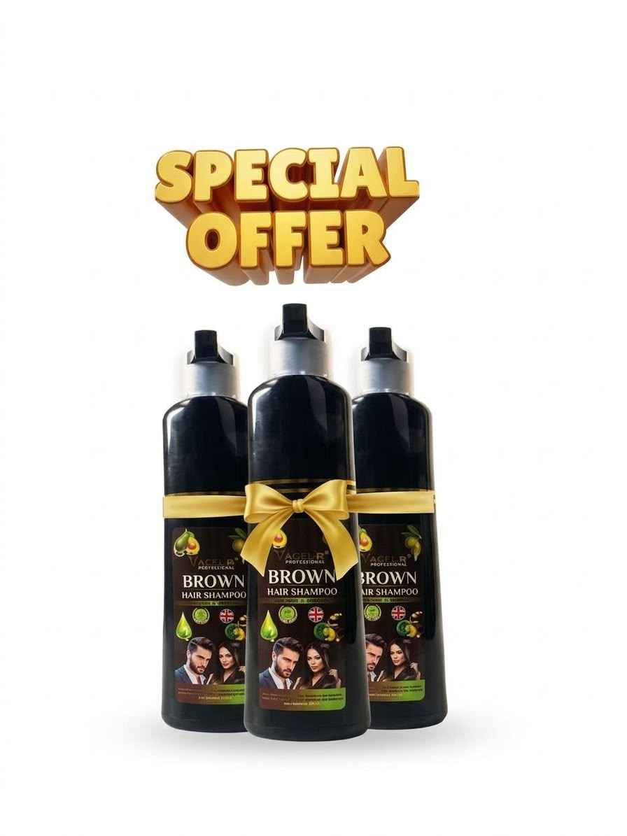 Special Offer – 3 yardlie Brown Hair Color Shampoo Deal | Hair Colour Shampoo Bundle