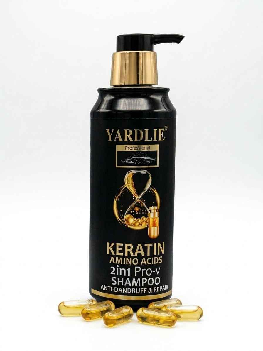 Yardlie Keratin & Amino Acids 2-in-1 Anti-Dandruff & Repair Shampoo 500.g