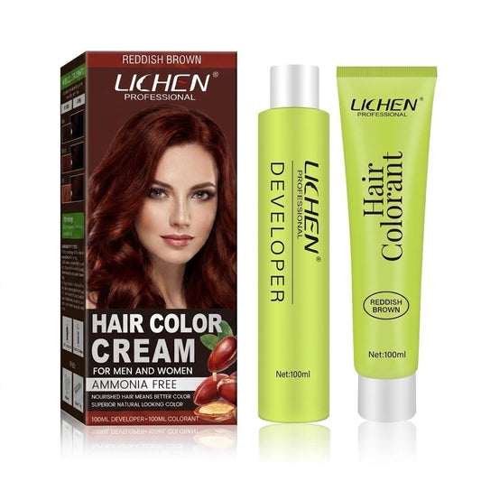 Lichen hair color 
Cream dark-bron
200m