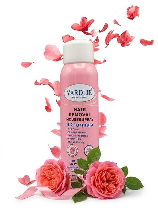 Yardlie Hair Removal Mousse Spray 4D Formula | 150g.
