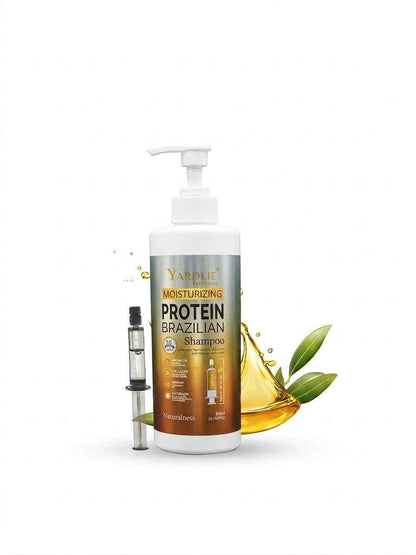 Yardlie Moisturizing Brazilian Protein Shampoo 800ml (Includes Free Hair Serum Injection)