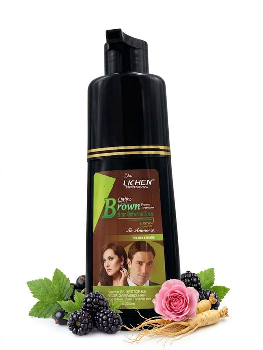 Hair Color Shampoo Light Brown Lichen| 200ml