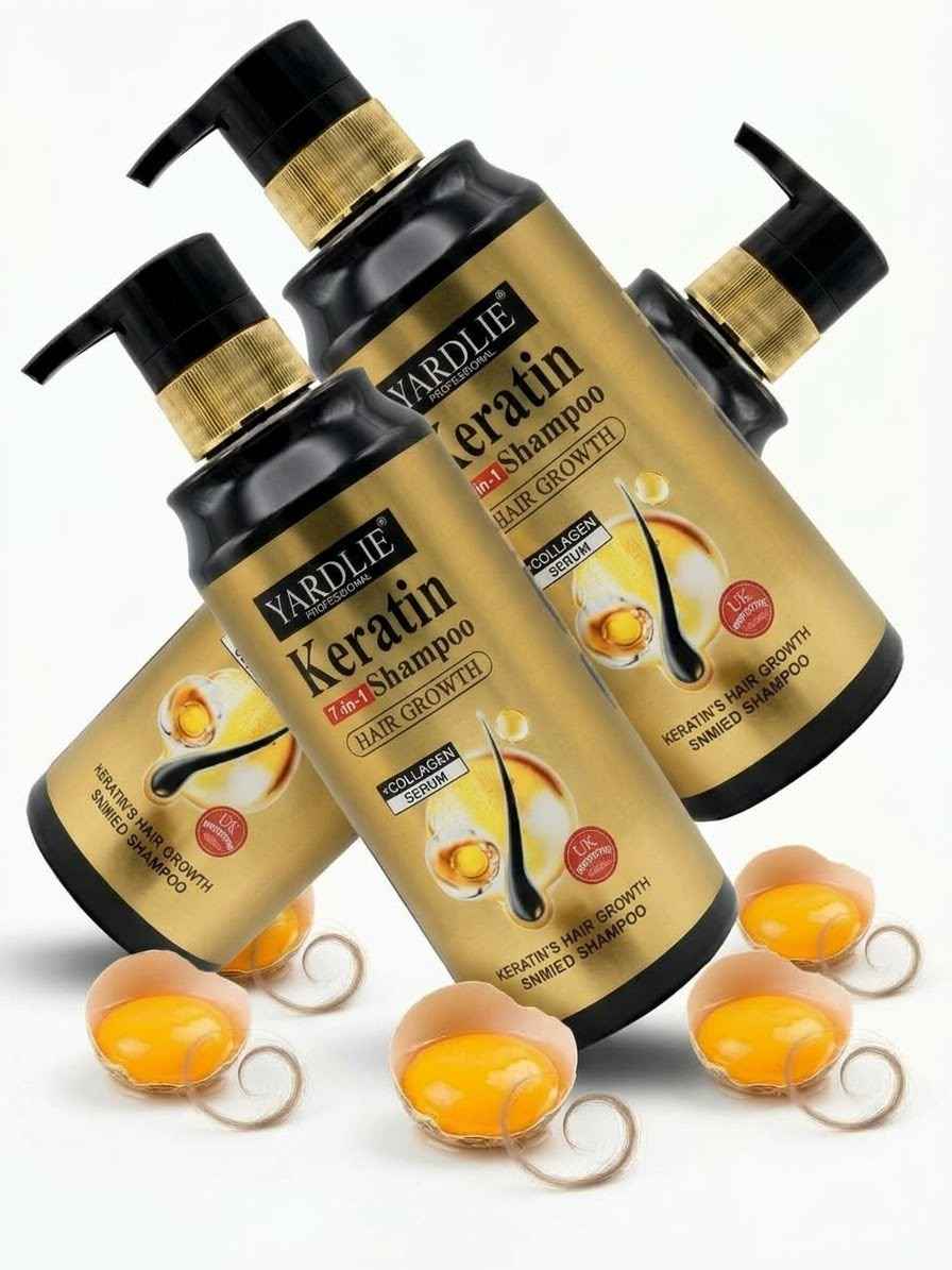 Yardlie Keratin 7-in-1 Hair Growth Shampoo 500ml