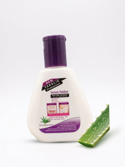 Professional Instant Painless Face Hair Removal Cream yardlie 100ml