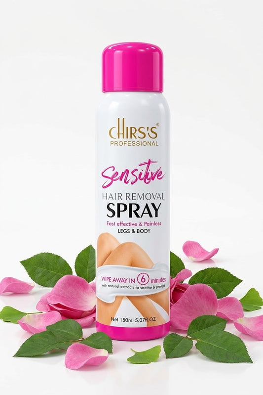 CHIRS'S Professional Sensitive Hair Removal Spray for Legs & Body – 150ml