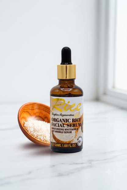Wokali | Facial serum | Organic Rice Anti Aging 50 ml