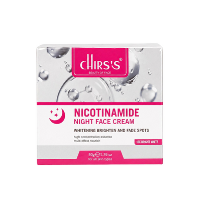 Chirs's Nicotinamide Night Face Cream 50g – Whitening & Dark Spot Corrector