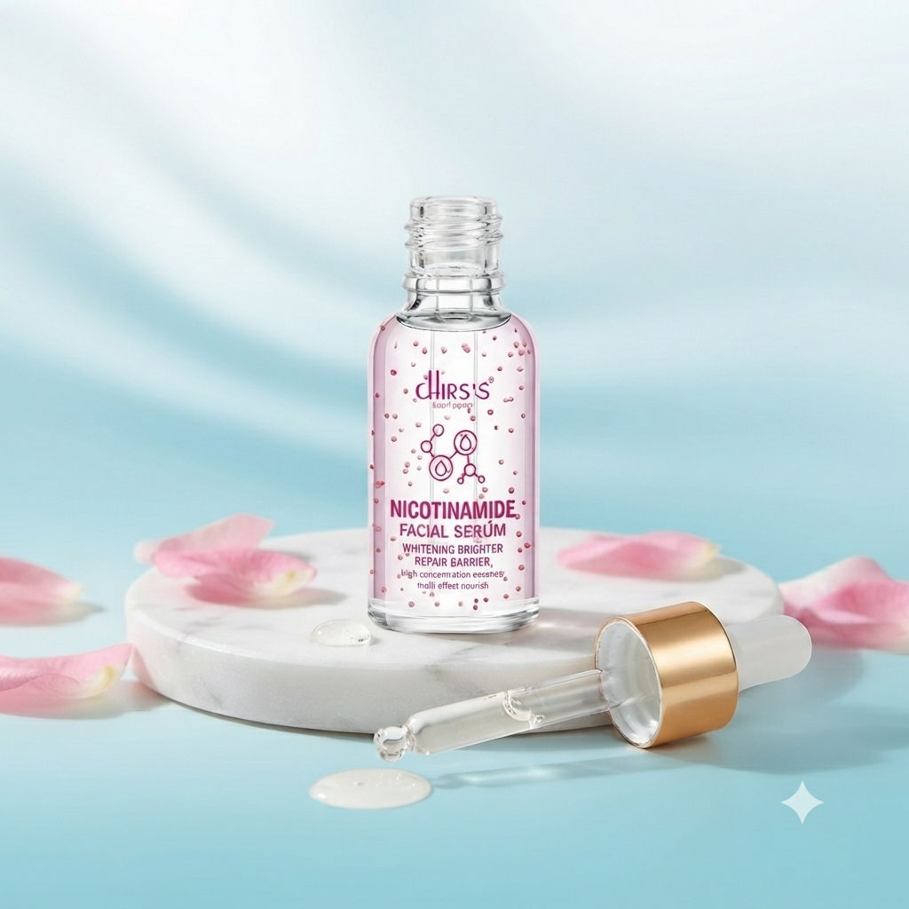 Chirs's Nicotinamide Facial Serum | Multi-Effect Nourishing & Skin Whitening Essence | 30 ml