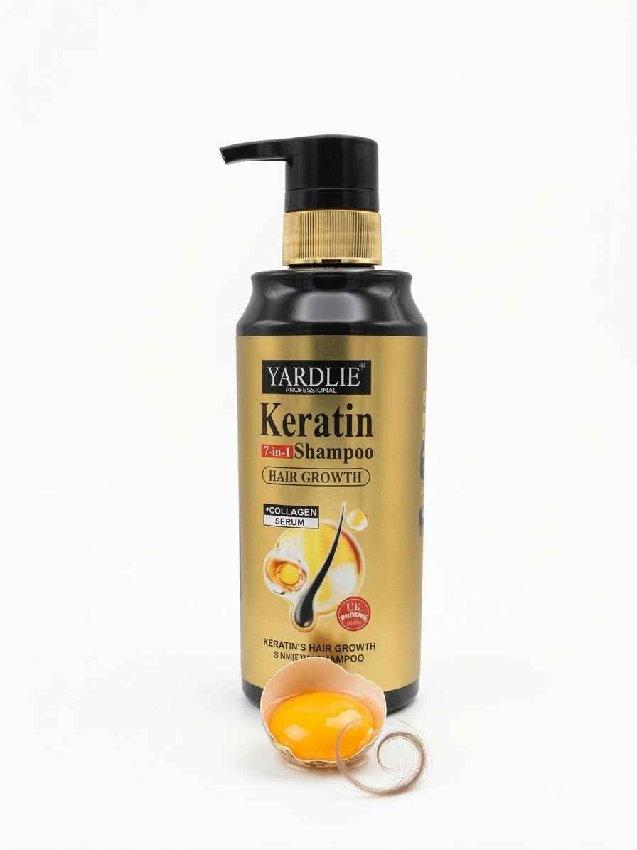 Yardlie Keratin 7-in-1 Hair Growth Shampoo 500ml