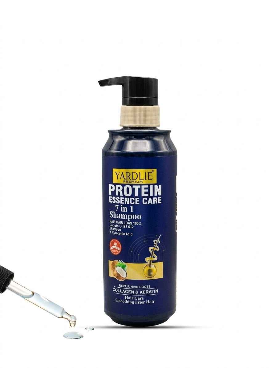 Protein Essence Care 7-in-1 Shampoo – Collagen & keratin yardlie 5.g