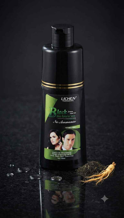 5-in-1 Hair Color Shampoo Natural Black | 200ml |
