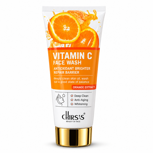 Chirs's Vitamin C Facial Wash – Anti-Aging & Whitening Deep Cleanser| 100ml