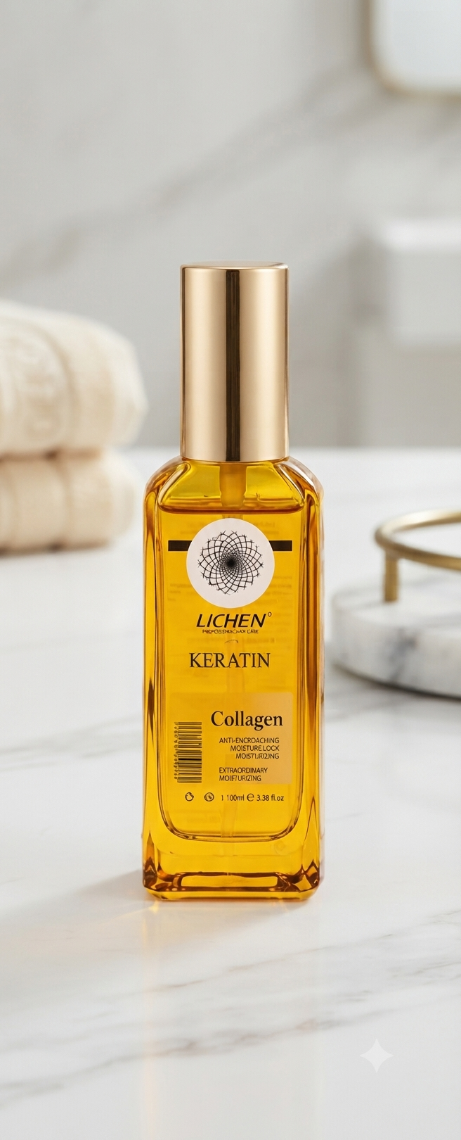 Lichen Keratin Collagen Hair Repair Serum (100ml