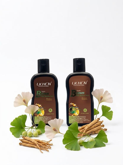 Hair Color Shampoo Mixing paste Drak Brown | 400ml |