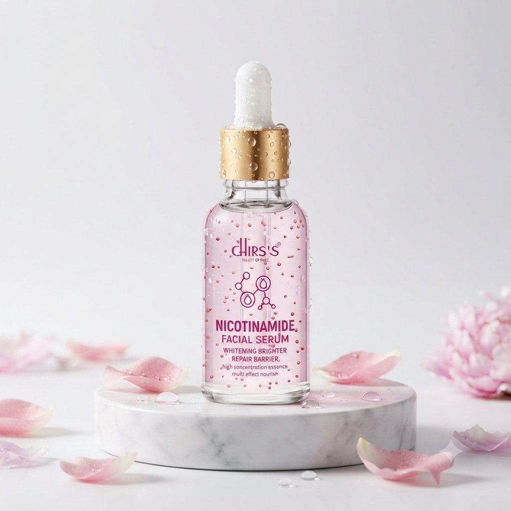Chirs's Nicotinamide Facial Serum | Multi-Effect Nourishing & Skin Whitening Essence | 30 ml