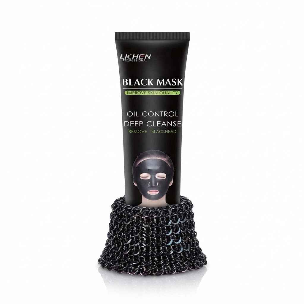 Lichen Professional Black Mask - Oil Control & Deep Cleanse Peel-Off Mask | 100ml