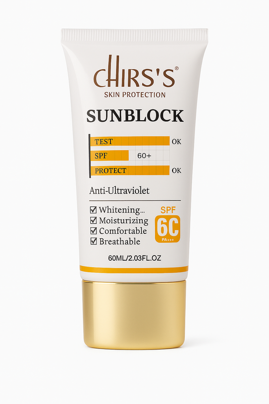 Chirs's Skin Protection Sunblock SPF 60+ PA+++ (60ml)