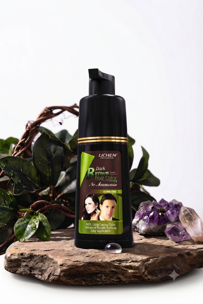 Hair Color Shampoo Drak Brown Lichen 200 ml - Lichen_pk com