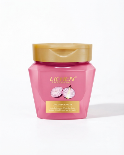 Lichen Onion Hair Mask for Stronger, Smoother & Shiny | Hair Mask Onion|450 ml