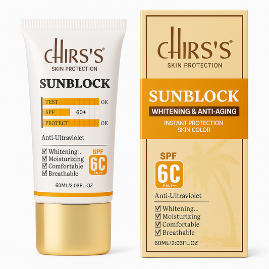 Chirs's Skin Protection Sunblock SPF 60+ PA+++ (60ml)