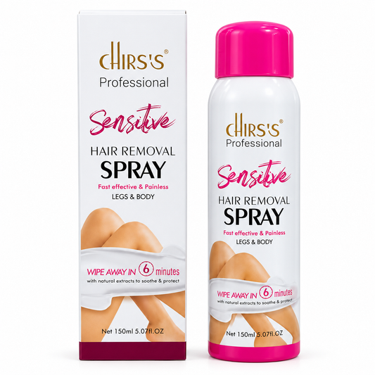 CHIRS'S Professional Sensitive Hair Removal Spray for Legs & Body – 150ml