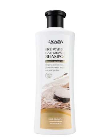 Lichen Professional Rice Water Hair Growth Shampoo (400ml)