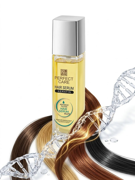 Perfect Care Keratin Hair Serum - Intense Shine & Frizz Control
