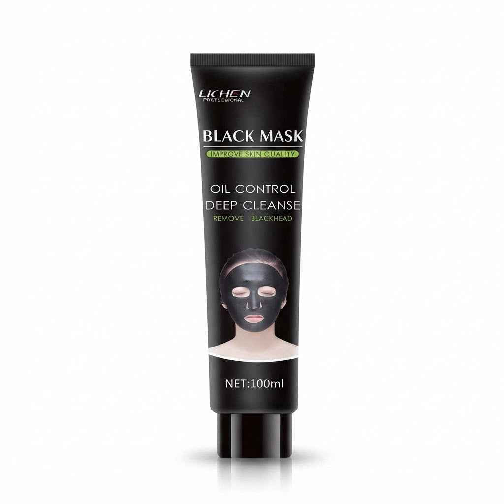 Lichen Professional Black Mask - Oil Control & Deep Cleanse Peel-Off Mask | 100ml