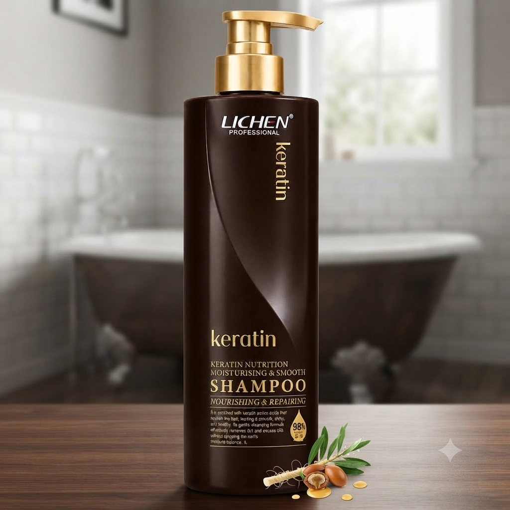 Lichen Keratin Moisturising & Smooth Nourishing & ( Repairing) Shampoo