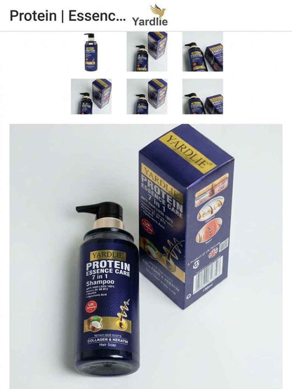 Protein Essence Care 7-in-1 Shampoo – Collagen & keratin yardlie 5.g