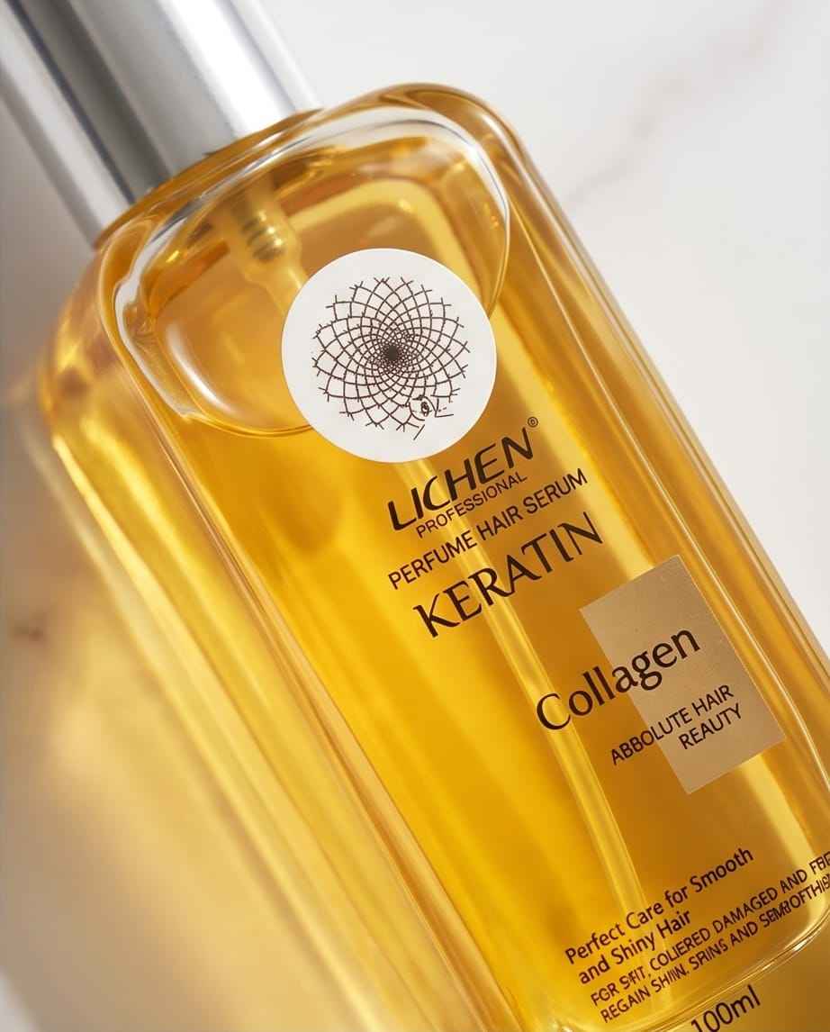 Lichen Keratin Collagen Hair Repair Serum (100ml